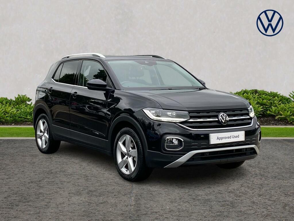 Used 2022 Volkswagen TCross GY22OKS 1.0 TSI 110ps Black Edition DSG Hatchback on Finance in
